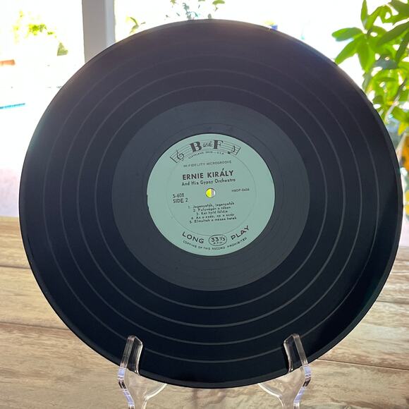 Ernie Király And His Gypsy Orchestra 20 Hungarian Dance Csárdás LP 1957 B&F S608 - Picture 6 of 7